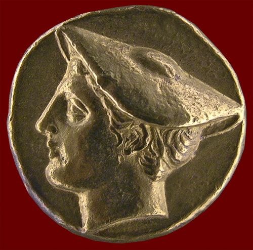 Pentadrachm (Coin) Portraying King Ptolemy I Soter