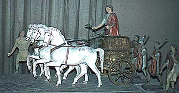 triumphator in chariot