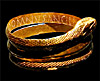 inscribed bracelet found with woman