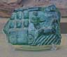 fragment of glass bowl