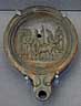 lamp with victorious charioteer