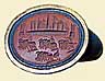 signet ring with circus scene