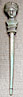 hairpin with woman's head