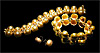 gold hemisphere jewelry