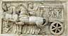 relief of circus procession