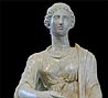 detail, statue of Agrippina the Younger